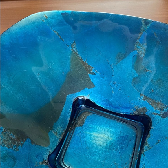 💕Host Pick💕 Abstract Glass Decorative Plate - Picture 8 of 11